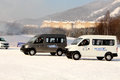 轻客还能这么玩 大通V80长白山雪地漂移