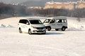轻客还能这么玩 大通V80长白山雪地漂移