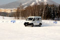 轻客还能这么玩 大通V80长白山雪地漂移