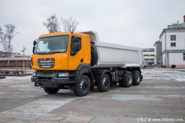 潍柴动力霸龙驾驶楼 克拉斯出4轴自卸车