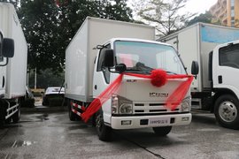 庆铃100P保温车实拍