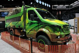 多方向翻转改装王 奔驰自卸超级概念版