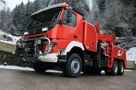 见过欧洲的重型清障车吗?抢险救援必备