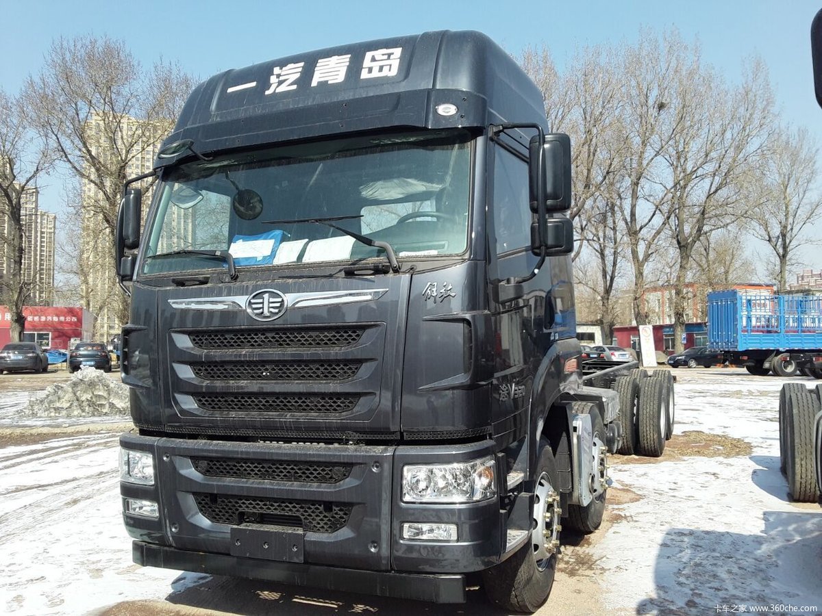 直降3000元青岛解放途v8x4载货车促销图片列表