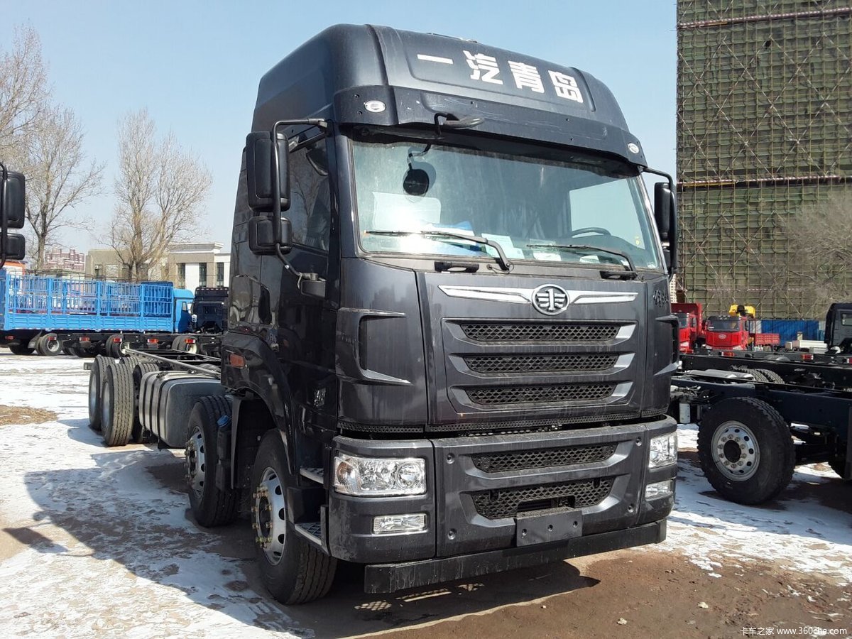 直降3000元青岛解放途v8x4载货车促销图片列表