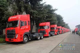 20台酷腾牵引车 批量交付大连交运集团