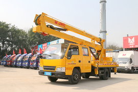 最高可到6层楼 江铃高空作业车广州实拍