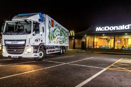 麦当劳用DAF欧六静音王 被允许早晚交货