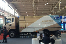 环保设施展闪现电动车