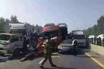 团雾惹大祸! 大广高速长垣段多车连撞