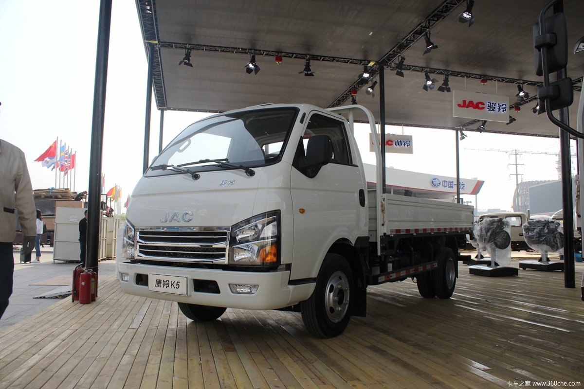 北京车展江淮康铃k5城乡配送车型亮相图片列表