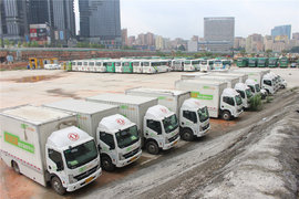 电动卡车都在干啥活? 探访深圳租车公司