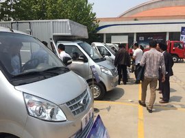 现场成交10辆 陕西地区瑞逸微卡品鉴会