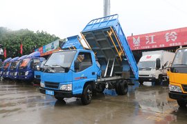 可钻地下室 江铃2800小轴距自卸很灵活
