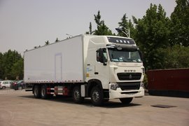 难得一见的T7H载货 400马力8×4厢车图解