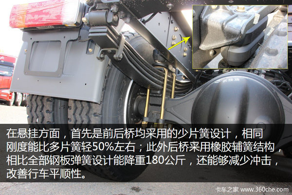 自重仅7.7吨 领航版6×2双导牵引车来了