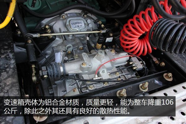 自重仅7.7吨 领航版6×2双导牵引车来了