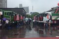 联合卡车新型城市渣土车51台武汉交车