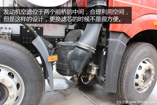 单个气瓶950L 解放6X2天然气牵引车图解