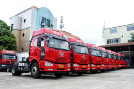 18台解放J6M 广州物流公司采购港口用车
