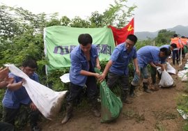 中联重科芜湖抗洪救灾