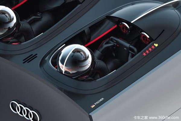 赛车方向盘外加敞篷  奥迪推出概念卡车
