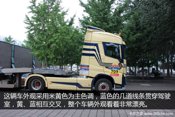 羡慕嫉妒恨 外国的沃尔沃卡车真漂亮