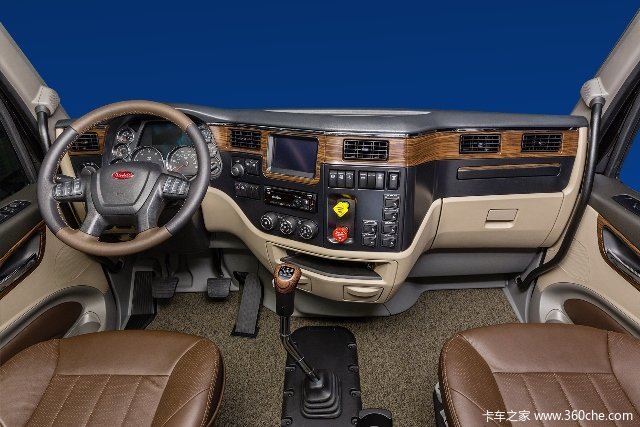 这车内饰真豪华彼得比尔特新车9月量产图片列表
