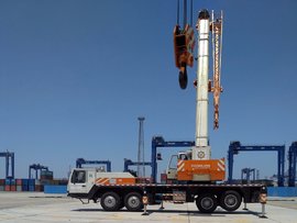 中联重科起重机进埃及