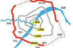 武汉四环要来了 两大物流园间仅10分钟