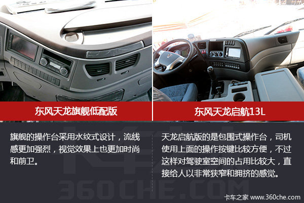 东风天龙大马力 你会选择旗舰还是启航?