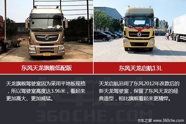 东风天龙大马力 你会选择旗舰还是启航?