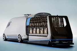 搭载无人机卸货 奔驰概念车科技感爆棚