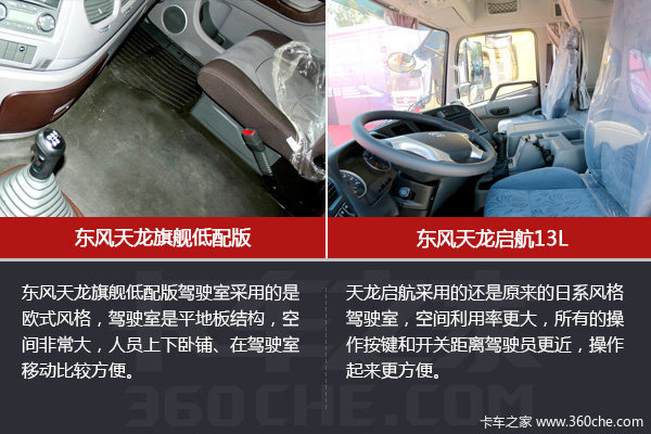 东风天龙大马力 你会选择旗舰还是启航?