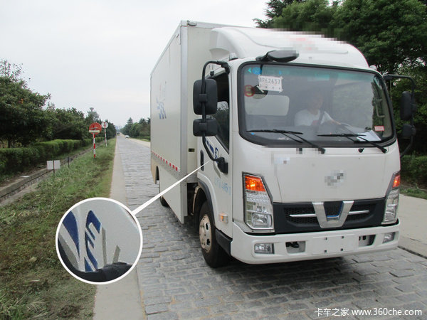 或使用全新品牌 吉利首辆轻卡谍照曝光