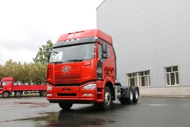 实测自重8吨！解放J6新款6X4牵引车图解