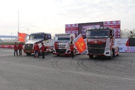 拿下总冠军 柳汽长头T7与H7共战卡车赛