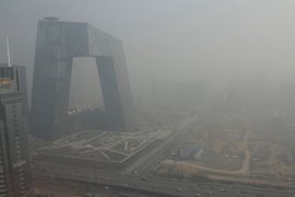17日北京重污染预警 渣土 混凝土车停驶