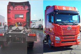 JH6再出新车 大单胎4X2牵引车你见过？