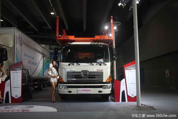 4x2的9米6载货车 广汽日野这次反应超快