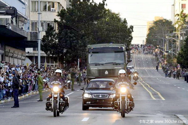 看卡斯特罗葬礼车队 中国制造风靡古巴