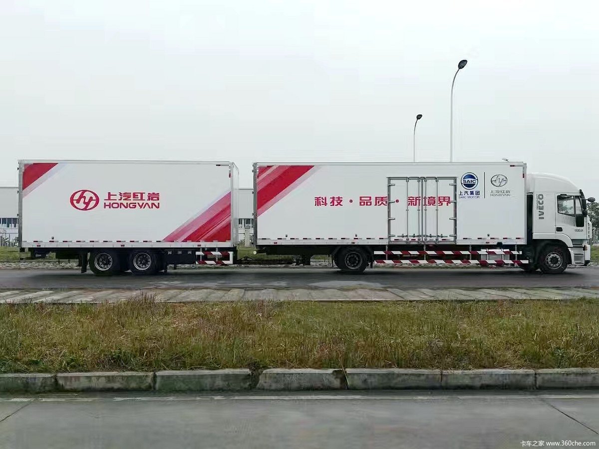 货车列车火了中置轴挂车果然是实力派图片列表