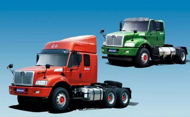 解放第三代全新长头安捷重卡全国投放图片列表