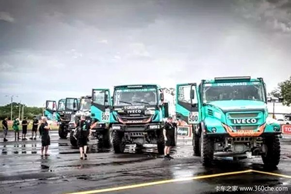 39km特殊赛段 依维柯车队携手双进前五