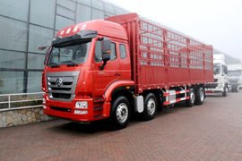 8X2第三桥提升 豪瀚J5G仓栅车主打绿通