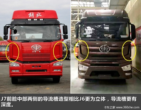 万众期待的解放J7 和J6到底有什么区别?