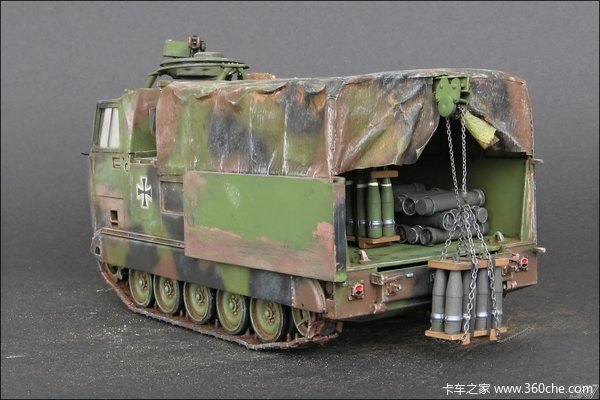 服役50载还很萌！美国M548履带式运货车