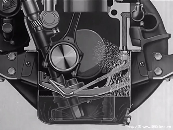 横冲直撞 工作中的机油竟然是这个样子