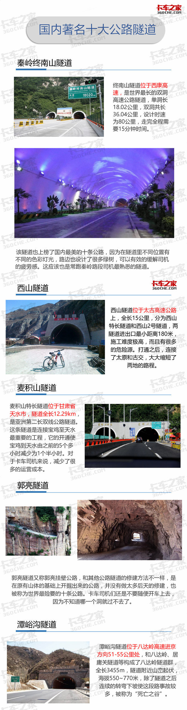 国内十大顶级隧道 打赌一半你都没去过!