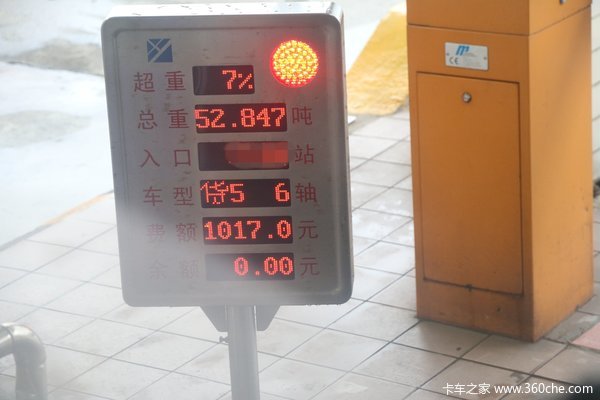 超载超限再抬头 国道超载车辆畅通无阻